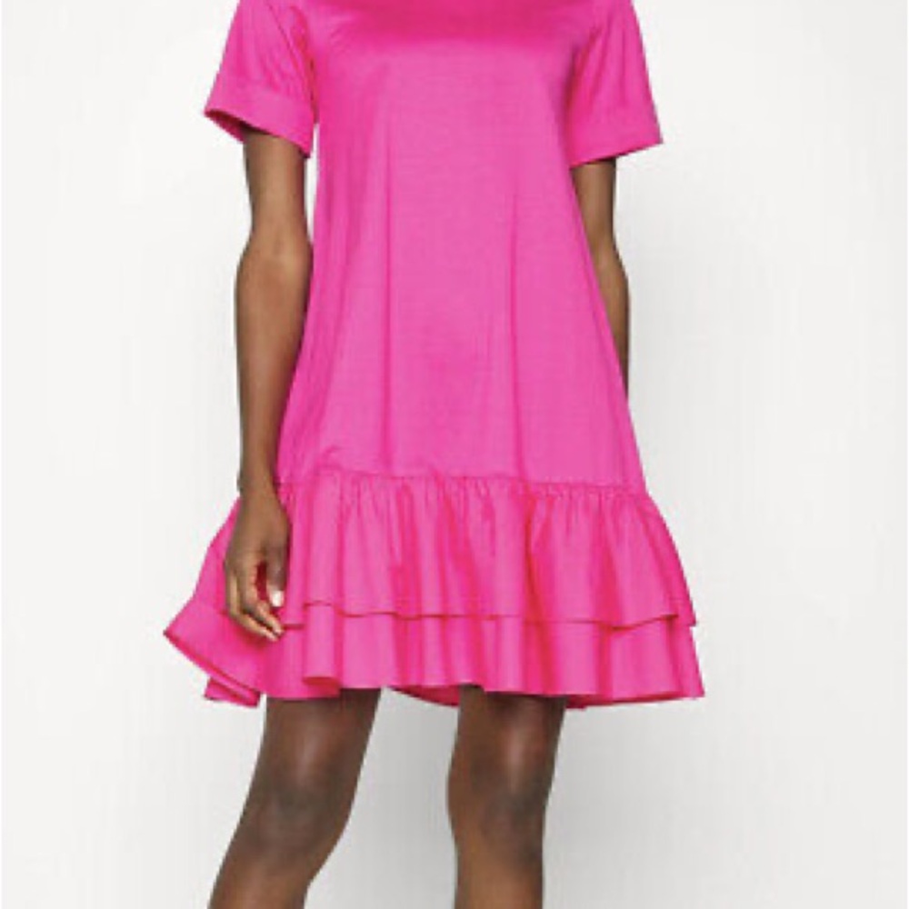 WEEKEND MaxMara BACCANO Jersey dress In Fuchsia